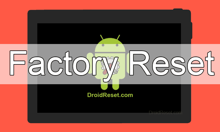 Bliss Pad R9720 Factory Reset