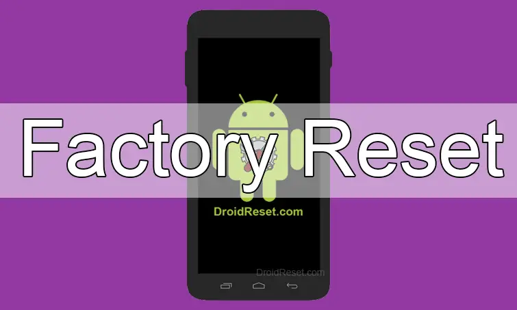 Gfive G9T Factory Reset